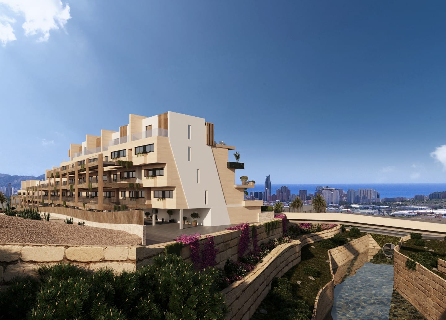 Duplex w Finestrat, Północna Costa Blanca Hiszpania D