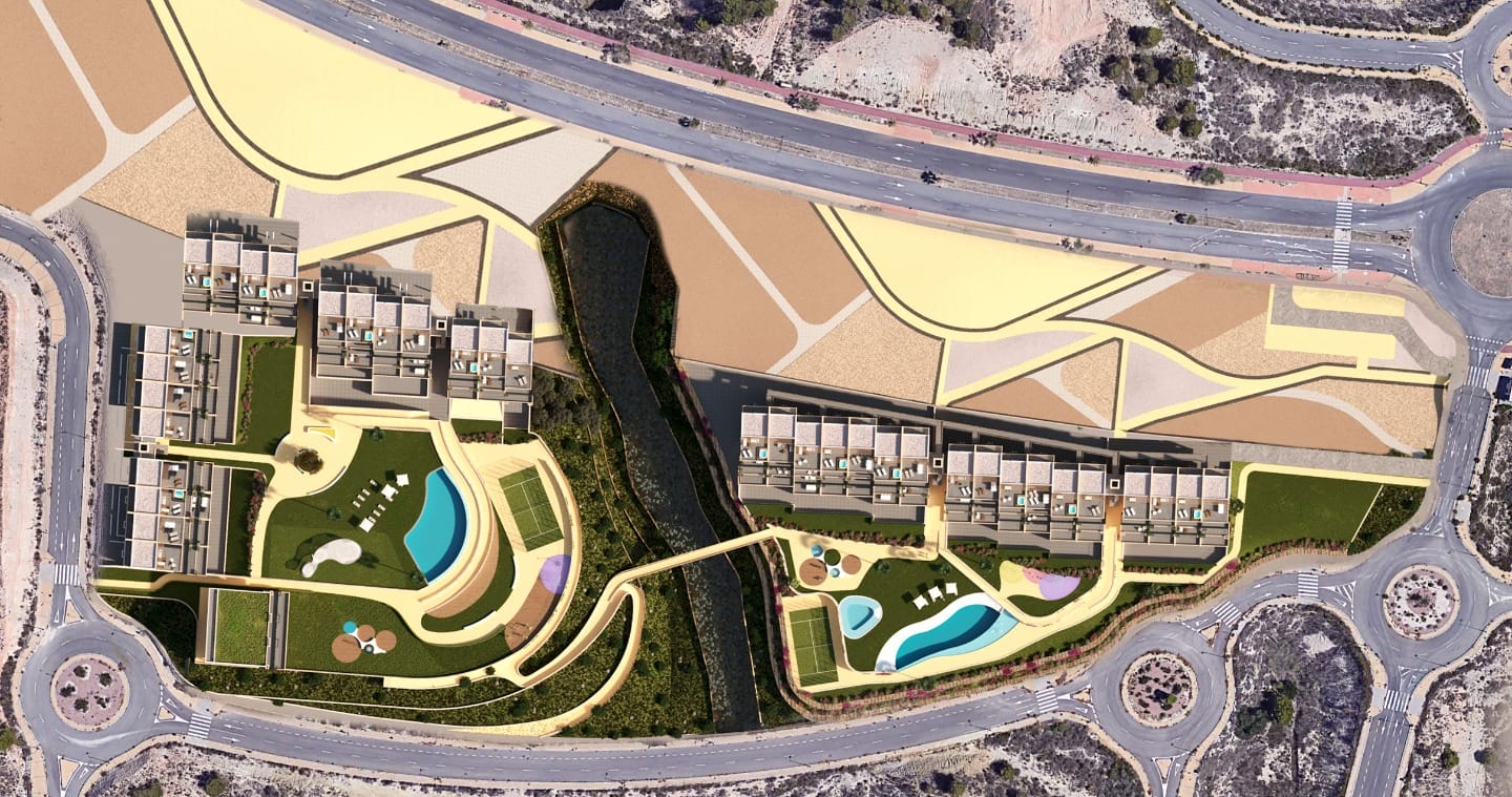 Duplex w Finestrat, Północna Costa Blanca Hiszpania D