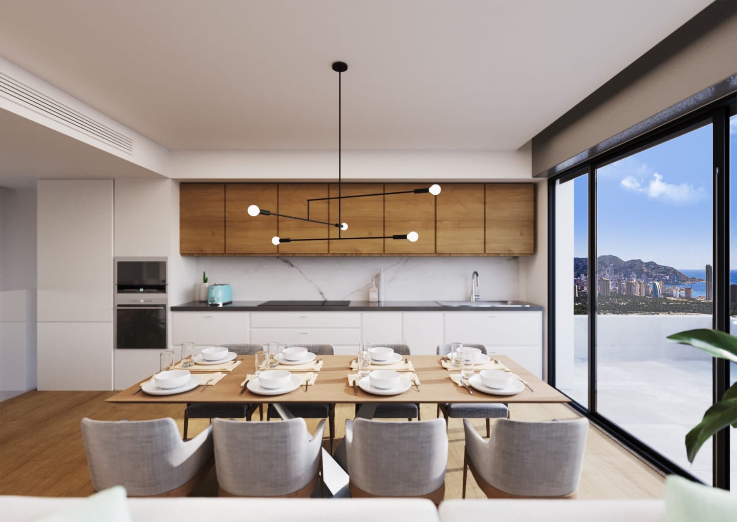 Duplex w Finestrat, Północna Costa Blanca Hiszpania D