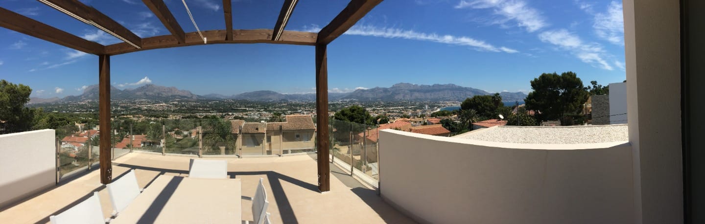 Willa w Albir, Północna Costa Blanca Hiszpania D