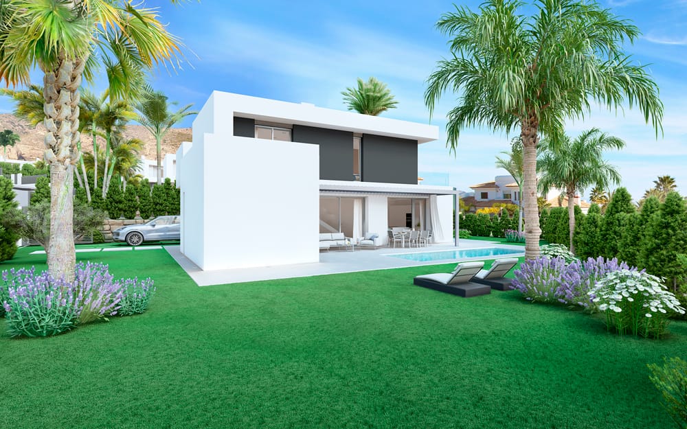 Willa w Finestrat, Północna Costa Blanca, Hiszpania: Na sprzedaż D