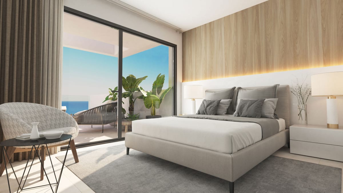 Apartament na środkowym piętrze w Manilva Hiszpania Ec B Bf B Ce A