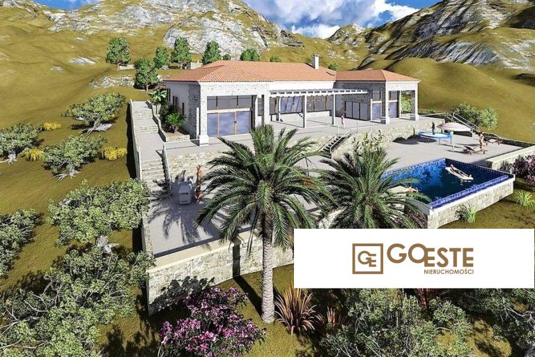 Willa w budowie w pierwszym rzędzie do morza - REF ID: 2034/09 w Brač Chorwacja Brac Villa Under Construction First Row To The Sea For Sale