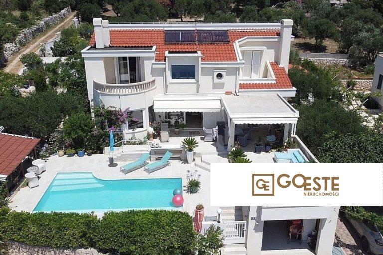Willa z basenem i panoramicznym widokiem na morze - REF ID: 1012/09 w Pag Chorwacja Pag Beautiful Villa With Sea View