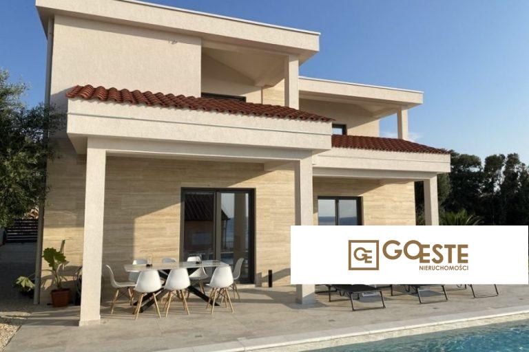 Luksusowa willa z basenem i widokiem na morze - REF ID: 1012/10 w Pag Chorwacja Pag Beautiful Villa With Pool And Sea View