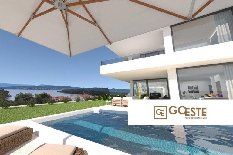 Nowoczesna willa z basenem - REF ID: 1017/01 w Krk Chorwacja Island Krk Modern Villa With Pool For Sale