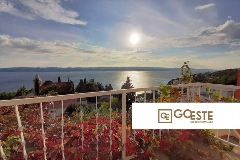 Dom z otwartym widokiem na morze - REF ID: 2016/429 w Omis Chorwacja Near Omis House With Open Sea View For Sale