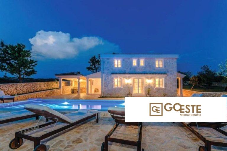 Kamienna willa z panoramicznym widokiem na morze - REF ID: 2018/172 w Pag Chorwacja Island Of Pag House With Sea View For Sale