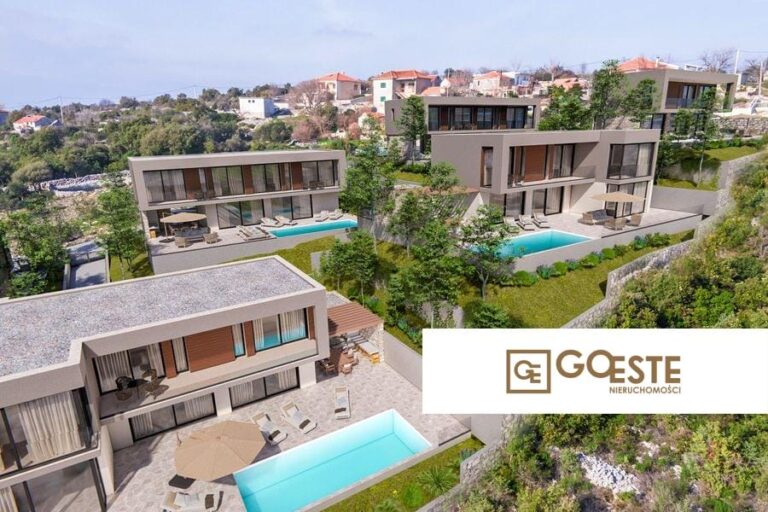 Kompleks nowoczesnych, nowo wybudowanych willi z basenami - REF ID: 2022/352 w Trogir Chorwacja Trogir Modern New Villas With Pool For Sale