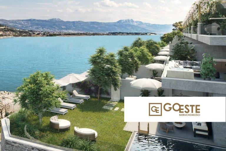Wille w luksusowym kompleksie, w pierwszym rzędzie do morza - REF ID: 2022/361 w Čiovo Chorwacja Trogir Villa With Pool For Sale
