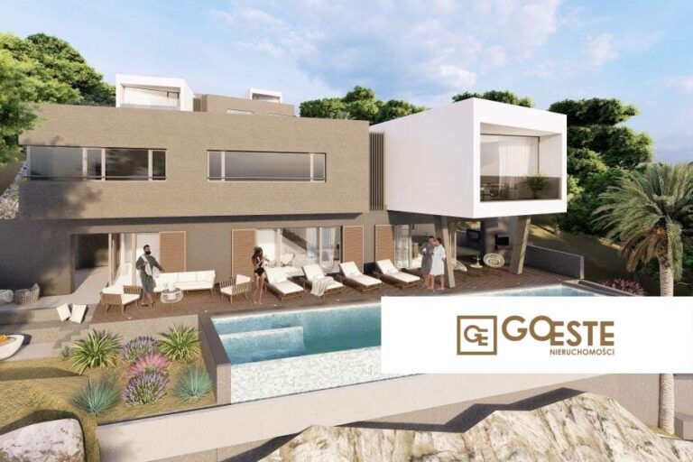 Nowoczesna willa z panoramicznym widokiem na morze - REF ID: 2035/120 w Trogir Chorwacja Trogir Villa With Pool For Sale