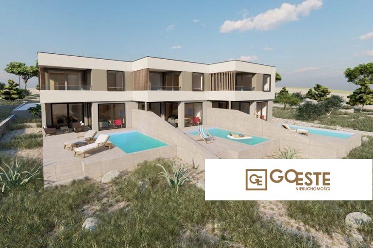 Dom z basenem i widokiem na morze - REF ID: 5220/30 w Primosten Chorwacja Primosten Apartment With Pool For Sale