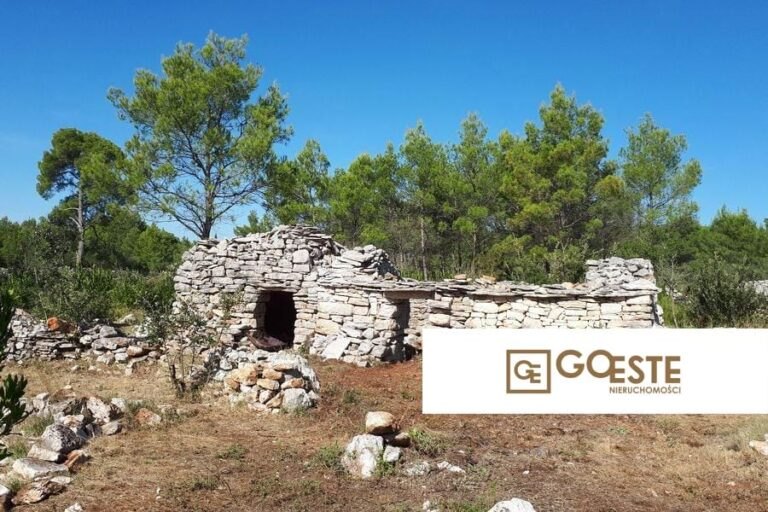 Działka rolna z kamienną ruiną - REF ID: 735/40 w Hvar Chorwacja Island Hvar Agricultural Land With Ruin For Sale