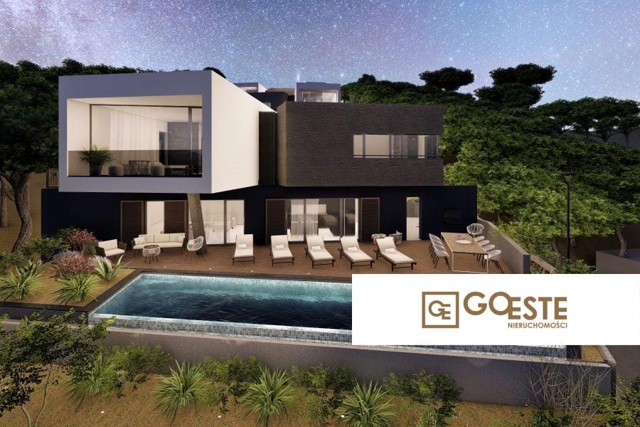 Willa w budowie z basenem i widokiem na morze - REF ID: 2035/121 w Trogir Chorwacja Trogir Villa With Pool And A Sea View For Sale