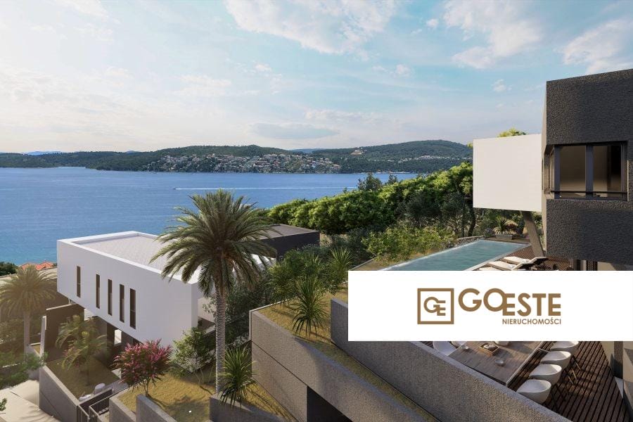 Willa w budowie z basenem i widokiem na morze - REF ID: 2035/121 w Trogir Chorwacja Trogir Villa With Pool And A Sea View For Sale