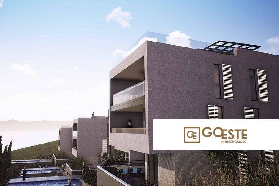 Apartamenty z basenem i otwartym widokiem na morze - REF ID: 2035/113 w Trogir Chorwacja Trogir In A New Building For Sale