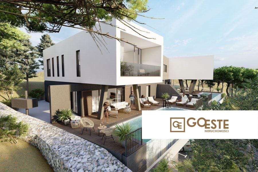 Luksusowa willa w zabudowie bliźniaczej z basenem - REF ID: 2035/122 w Trogir Chorwacja Luxury Villa With Pool For Sale