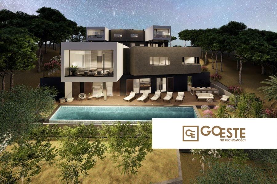 Willa w budowie z basenem i widokiem na morze - REF ID: 2035/121 w Trogir Chorwacja Trogir Villa With Pool And A Sea View For Sale