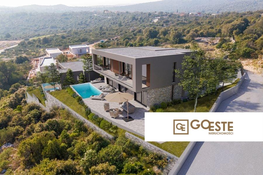 Kompleks nowoczesnych, nowo wybudowanych willi z basenami - REF ID: 2022/352 w Trogir Chorwacja Trogir Modern New Villas With Pool For Sale