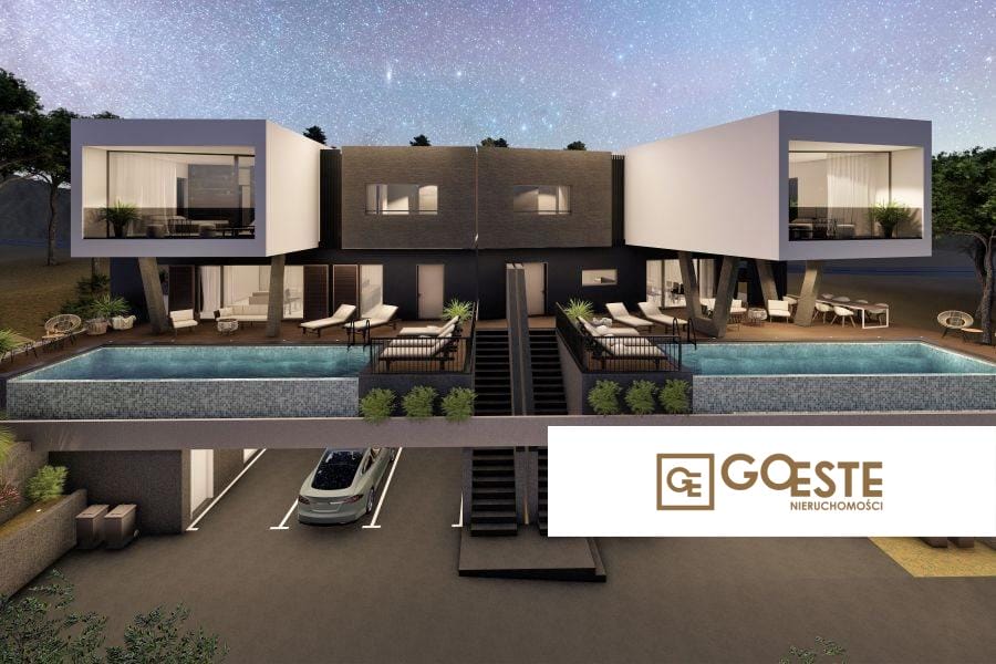 Luksusowa willa w zabudowie bliźniaczej z basenem - REF ID: 2035/122 w Trogir Chorwacja Luxury Villa With Pool For Sale
