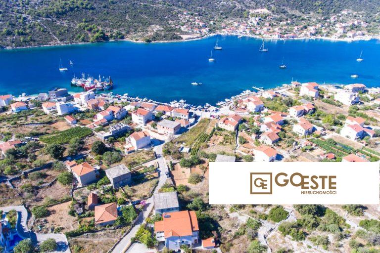 Vinišće, nieruchomość z projektem willi z basenem - REF ID: 2011/100 w Trogir Chorwacja Project Villa Sea View For Sale