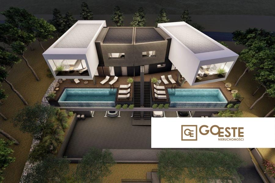Luksusowa willa w zabudowie bliźniaczej z basenem - REF ID: 2035/122 w Trogir Chorwacja Luxury Villa With Pool For Sale