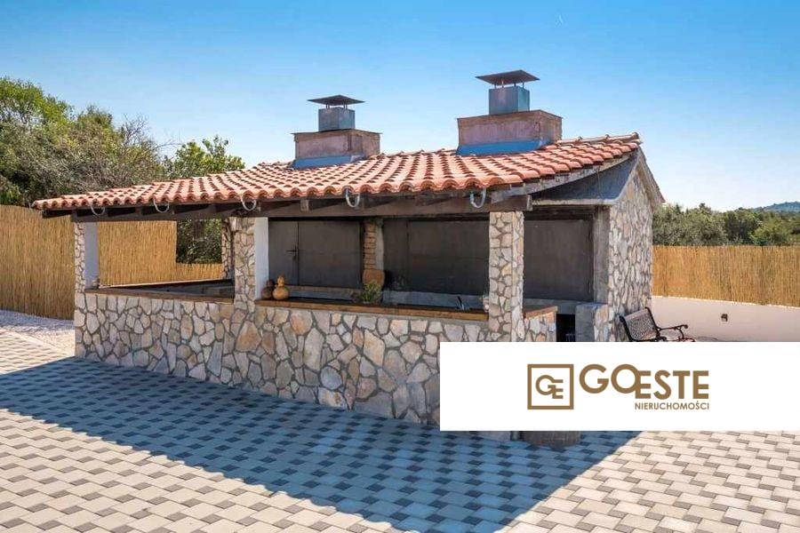 Nowo wybudowana kamienna willa z basenem - REF ID: 2021/249 w Rogoźnica Chorwacja Near Rogoznica New Stone Villa With Pool For Sale