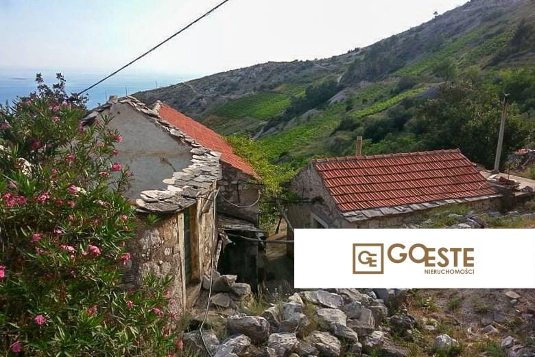 Trzy domy z kamienia, na sprzedaż - REF ID: 2016/42 w Hvar Chorwacja Hvar Land Sea View