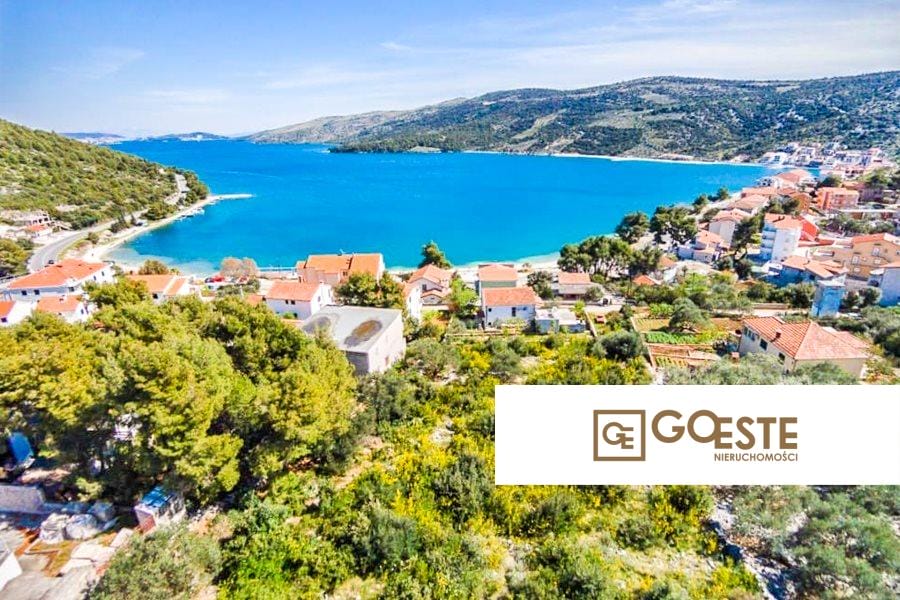Więcej działek budowlanych, 100 m od morza - REF ID: 2027/08 w Trogir Chorwacja Trogir Area Building Plots For Sale