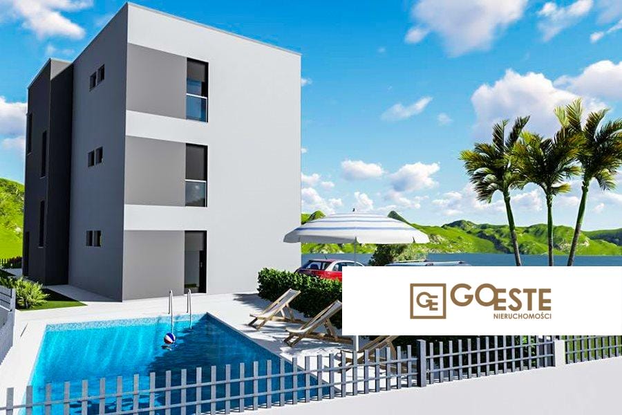 Apartamenty w nowym budynku z widokiem na morze - REF ID: 2014/706 w Rogoźnica Chorwacja Rogoznica Apartmani Seafront For Sale