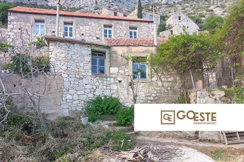 Trzy domy z kamienia, na sprzedaż - REF ID: 2016/42 w Hvar Chorwacja Hvar Land Sea View