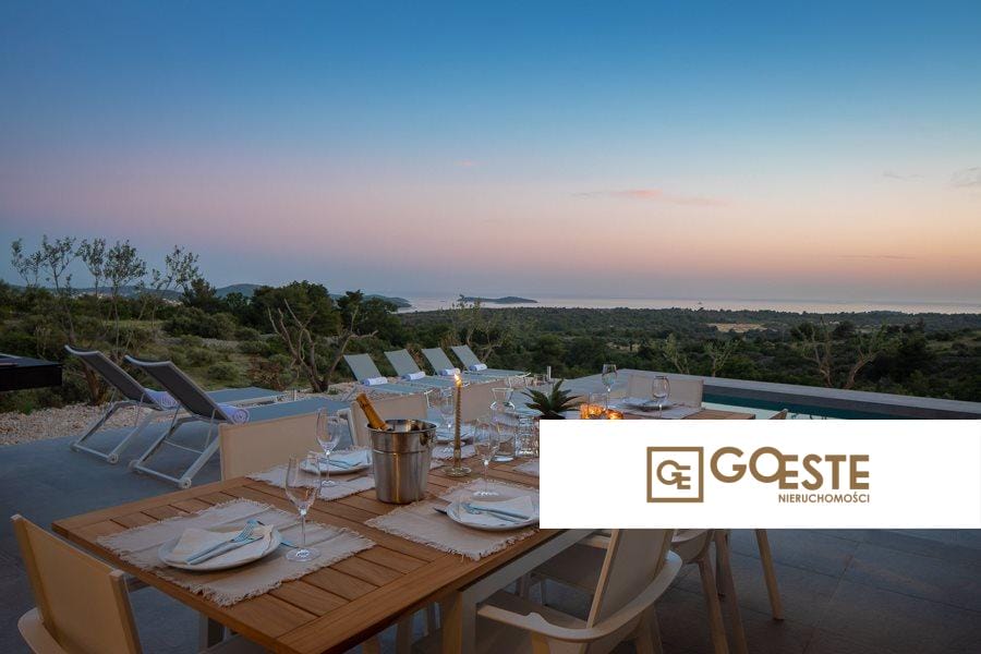 Dwie urocze nowoczesne wille - REF ID: 2013/147 w Rogoźnicy Chorwacja Rogoznica Villas Seaview For Sale