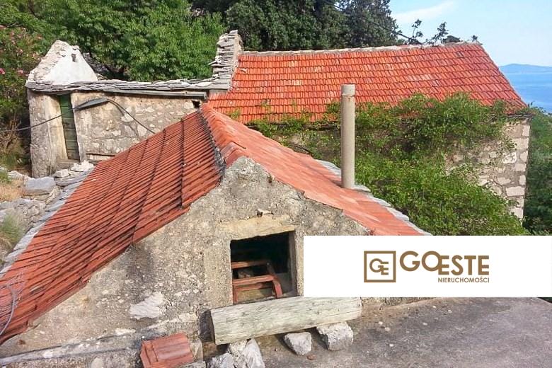 Trzy domy z kamienia, na sprzedaż - REF ID: 2016/42 w Hvar Chorwacja Hvar Land Sea View