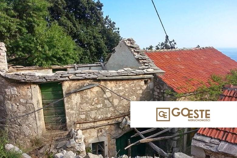 Trzy domy z kamienia, na sprzedaż - REF ID: 2016/42 w Hvar Chorwacja Hvar Land Sea View