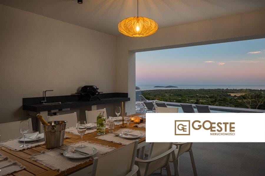 Dwie urocze nowoczesne wille - REF ID: 2013/147 w Rogoźnicy Chorwacja Rogoznica Villas Seaview For Sale