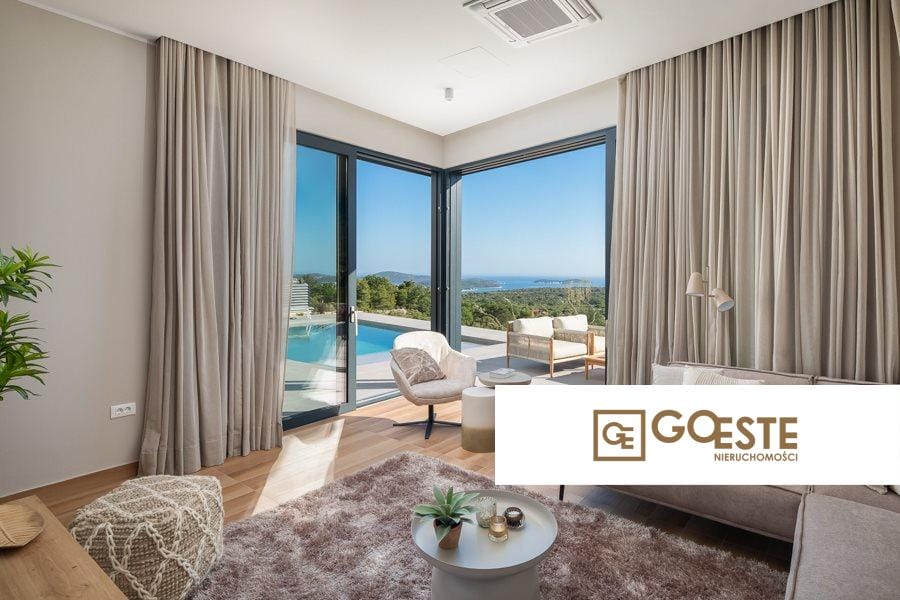 Dwie urocze nowoczesne wille - REF ID: 2013/147 w Rogoźnicy Chorwacja Rogoznica Villas Seaview For Sale