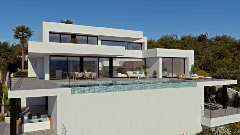 VILLAS w Cumbre del Sol, alicante, hiszpania J Day Hq Sn