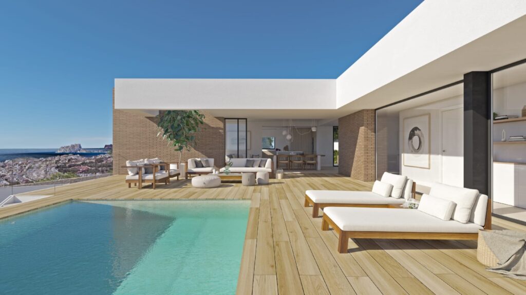 VILLAS w Cumbre del Sol, alicante, hiszpania Vapf Day Px Sn
