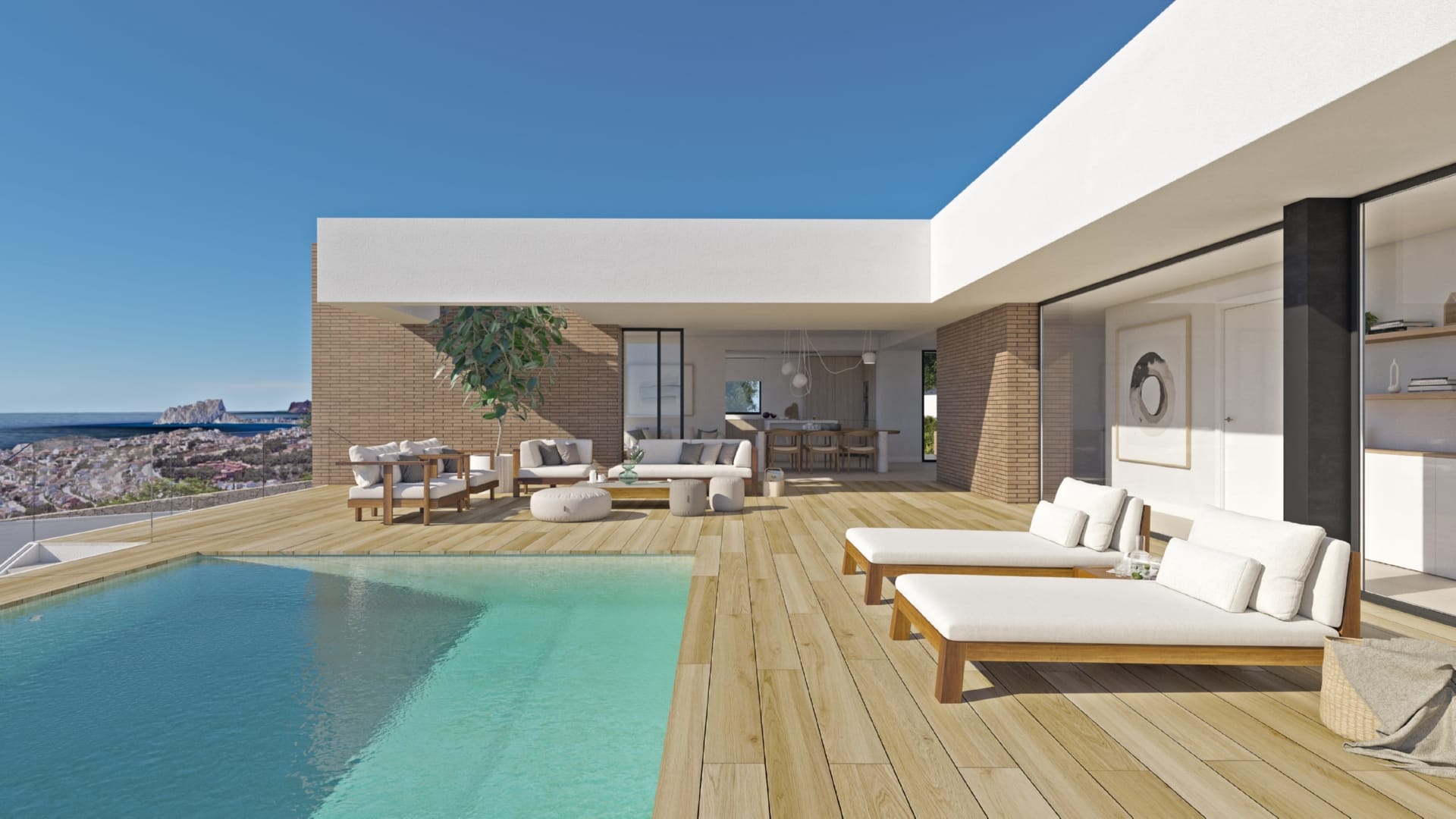 VILLAS w Cumbre del Sol, alicante, hiszpania Vapf Day Px Sn