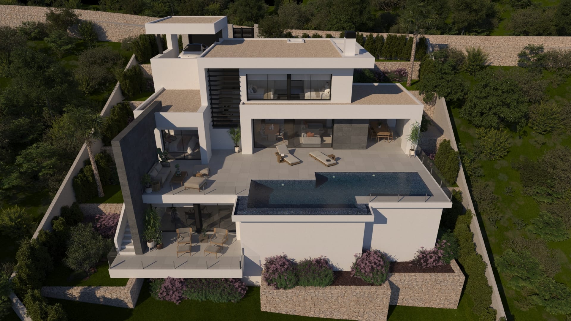 VILLAS w Cumbre del Sol, alicante, hiszpania Vafp Al Day Px Sn