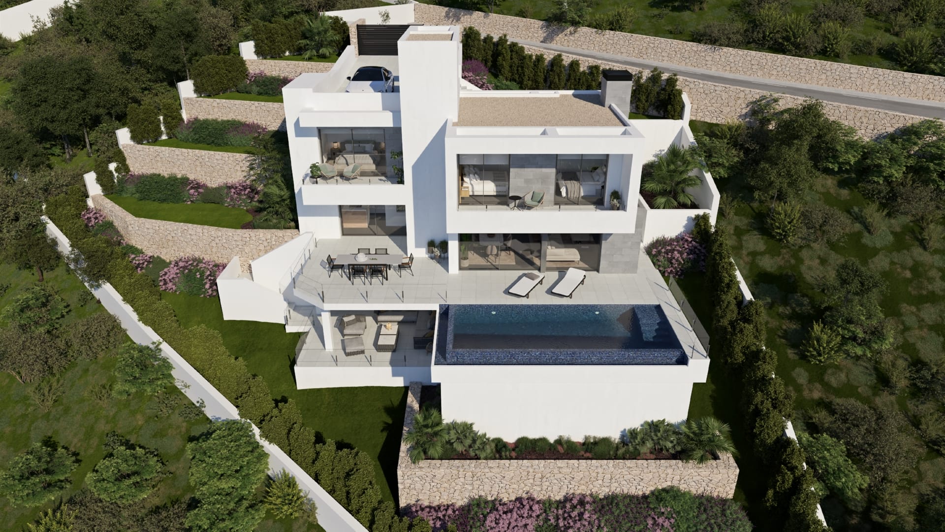 VILLAS w Cumbre del Sol, alicante, hiszpania Vafp Aj Hq Day Sn