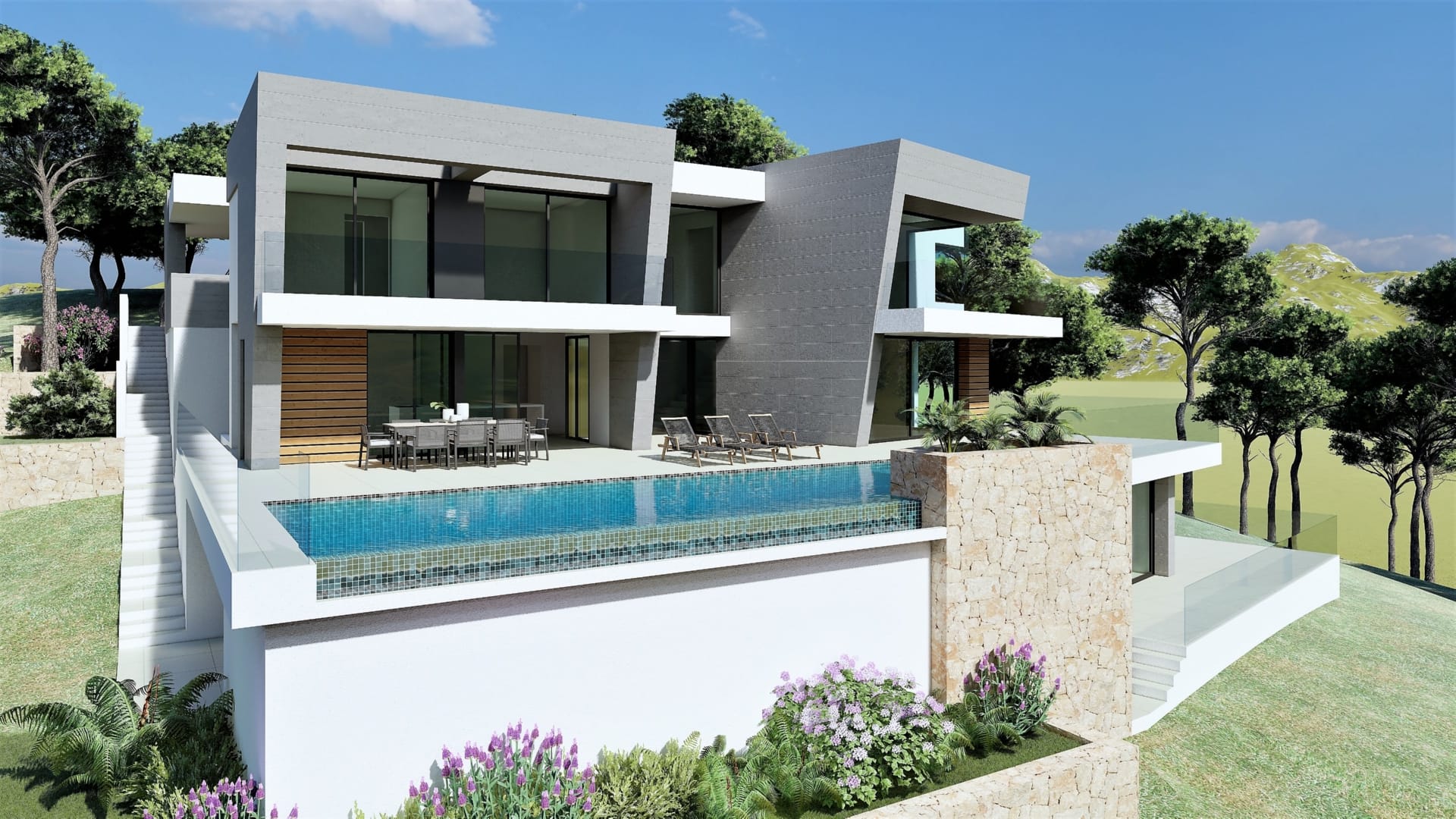 VILLAS w Cumbre del Sol, alicante, hiszpania Photo Sn