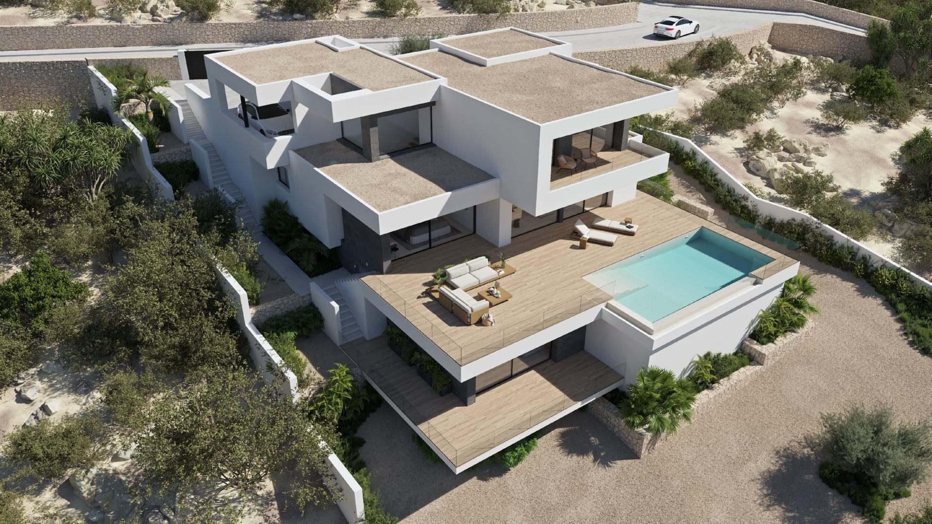 VILLAS w Cumbre del Sol, alicante, hiszpania Vapf Aj Day Hq Test Sn