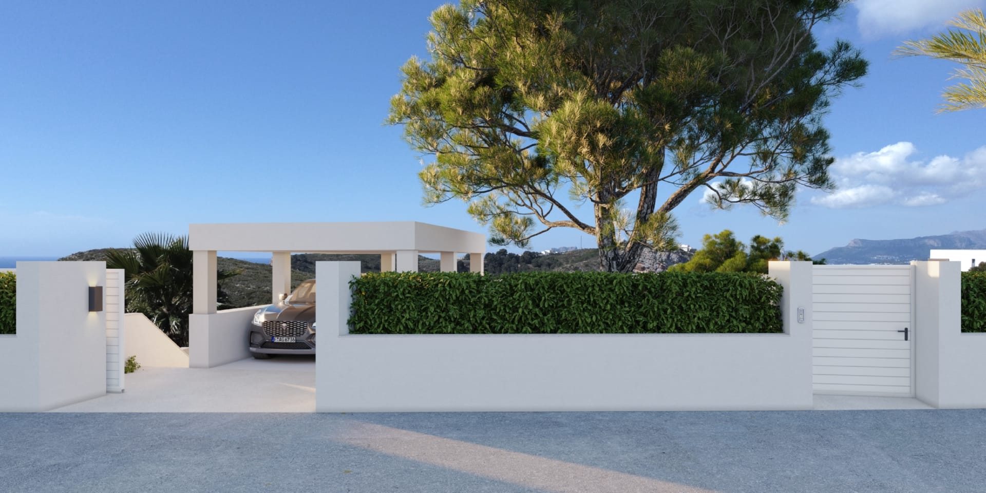 VILLAS w Cumbre del Sol, alicante, hiszpania V A Sn