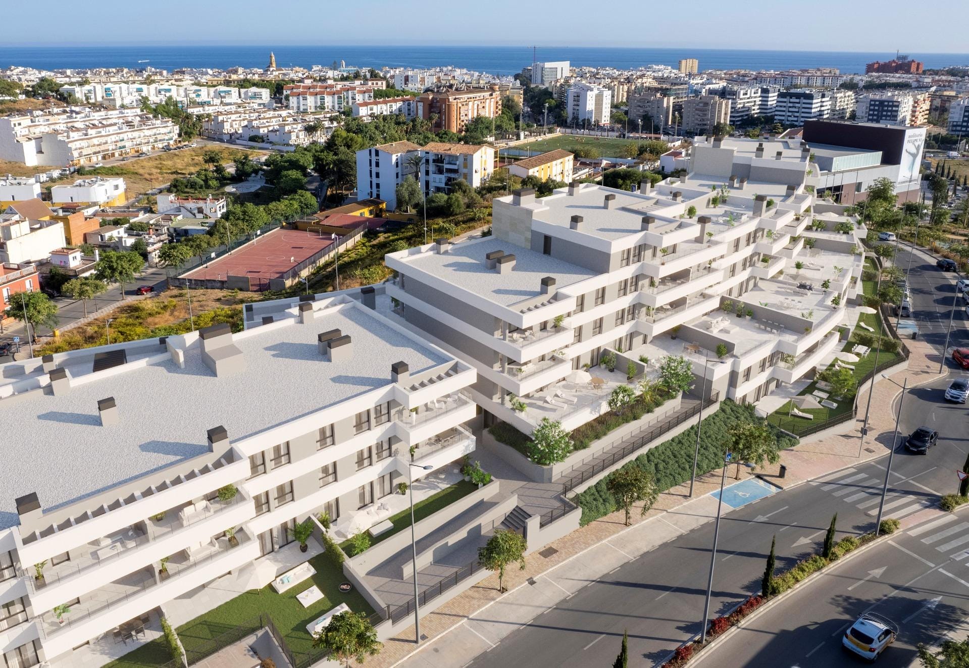 Penthouse w Estepona, Costa Del Sol Hiszpania