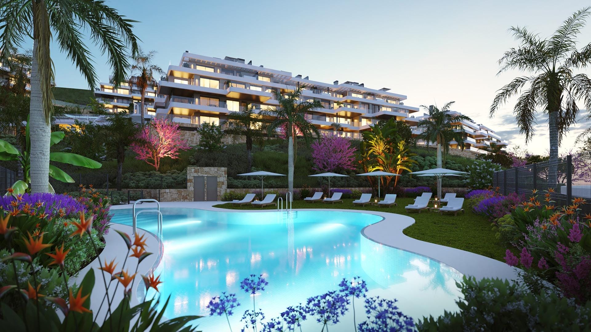 Penthouse w Mijas, Costa Del Sol Hiszpania