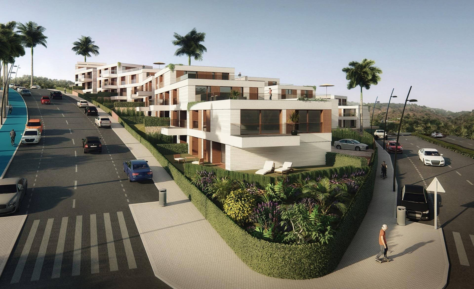 Penthouse w Estepona, Costa Del Sol Hiszpania