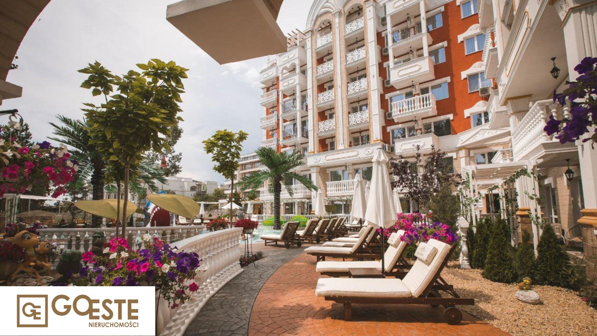 Mieszkanie z jedną sypialnią w Sweet Homes 6 - New Line, Słoneczny Brzeg C A F E E Fe E E D