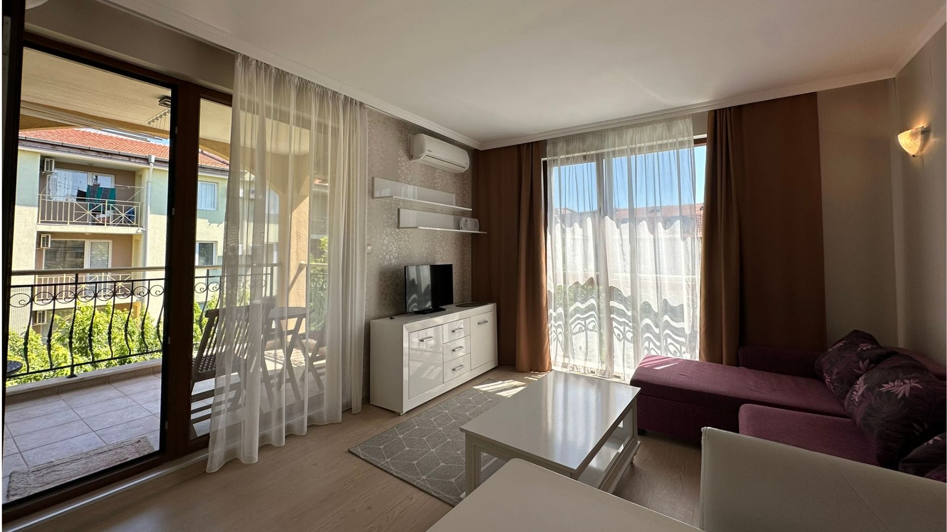 Mieszkanie z dwiema sypialniami w Harmony Suites 2, Słoneczny Brzeg B A Ff Be Bd Bac E E