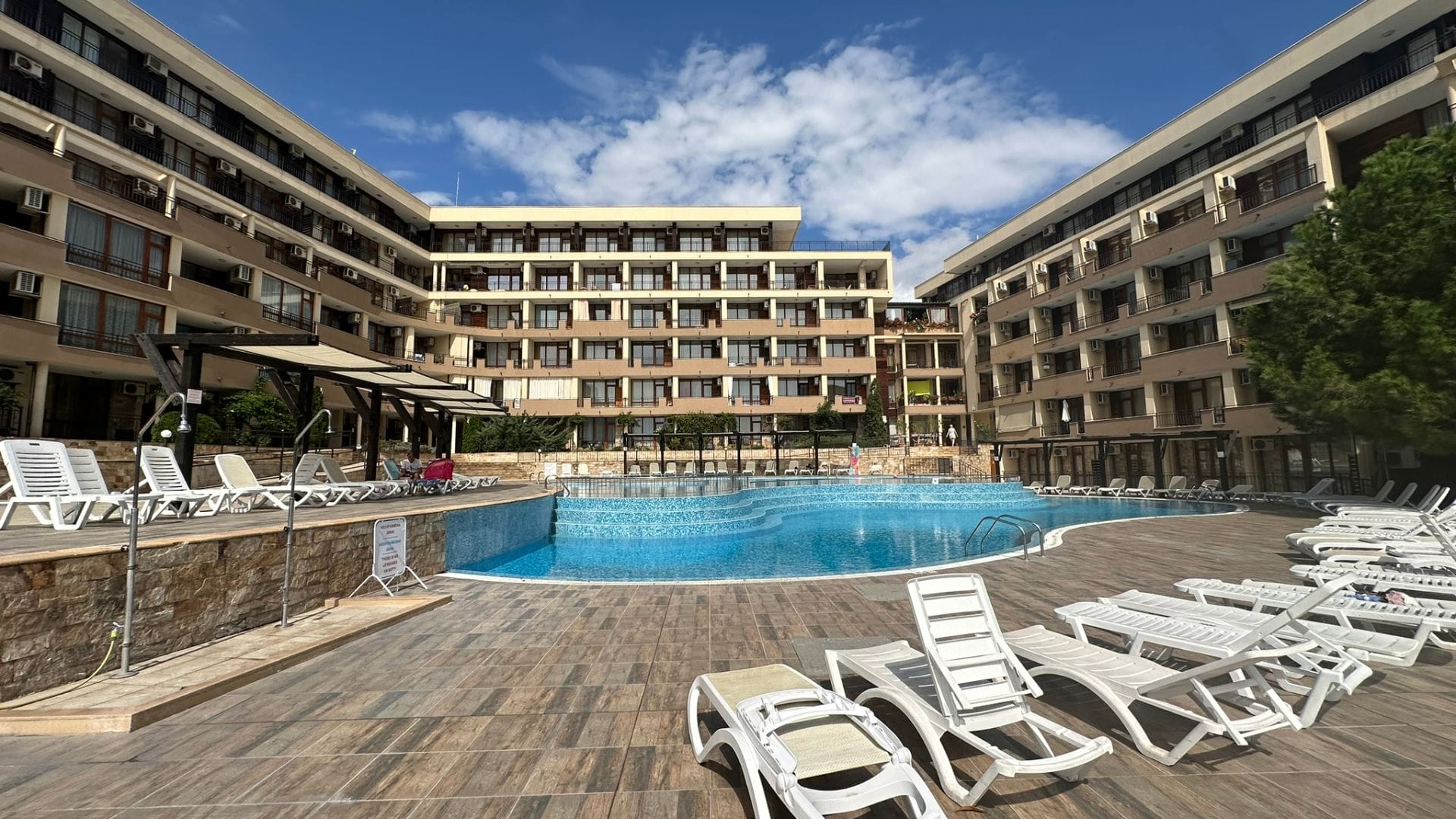 Studio w kompleksie Luxor Garden House, Sveti Vlas Aba C D D B Bb